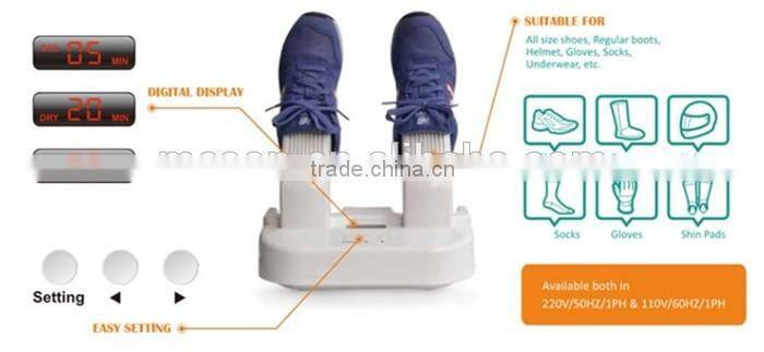Household appliace shoe dryer