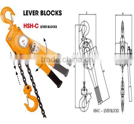 HSH-C type Lever block,lever hoist,manual hoist