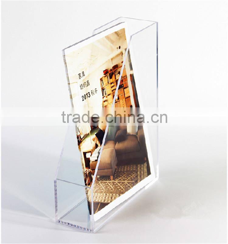museum display brochure boxes acrylic brochure holder