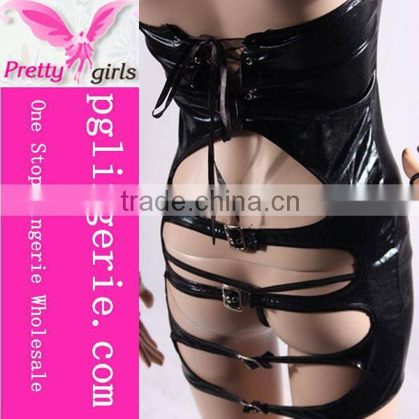 Wholesale Sexy Adult Full Leather Bodysuits For Women