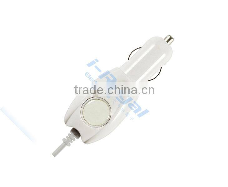 Many Color 5v USB Car Charger For Samsung Car Mobile Charger With Micro USB Cable