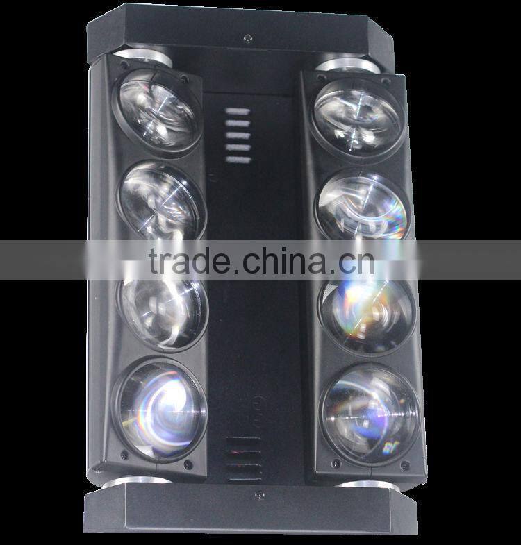2014 NEW 8x10w full white dj light led moving head spider beam