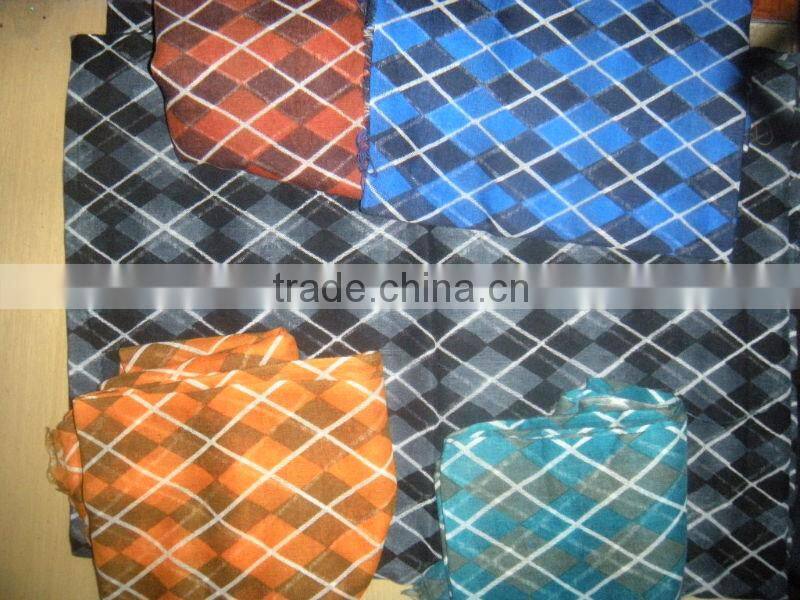 New Beautiful Flower With Dot Print Wool Shawls&scarfs/Fashion 2013