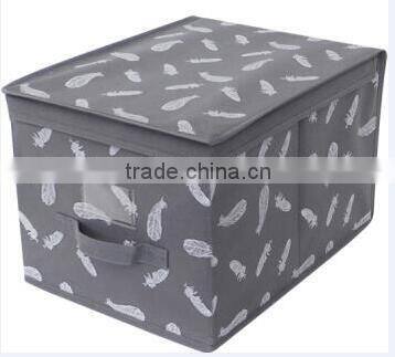 Hot Online Shopping Fabric Storage Box Non-woven with Window