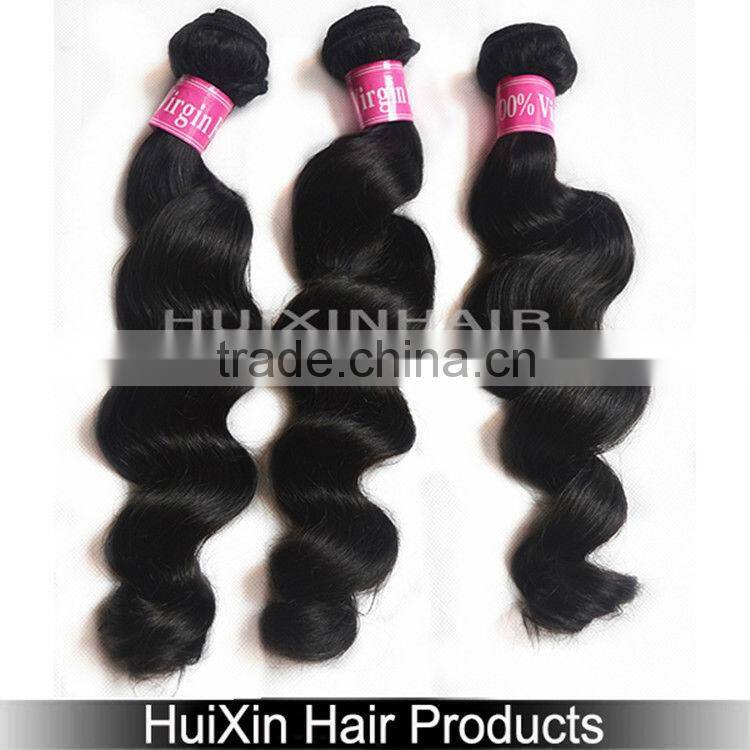 Wholesale AAAAA Virgin brazilian weave hair Unprocessed natural loose curl wholesale brazilian virgin hair