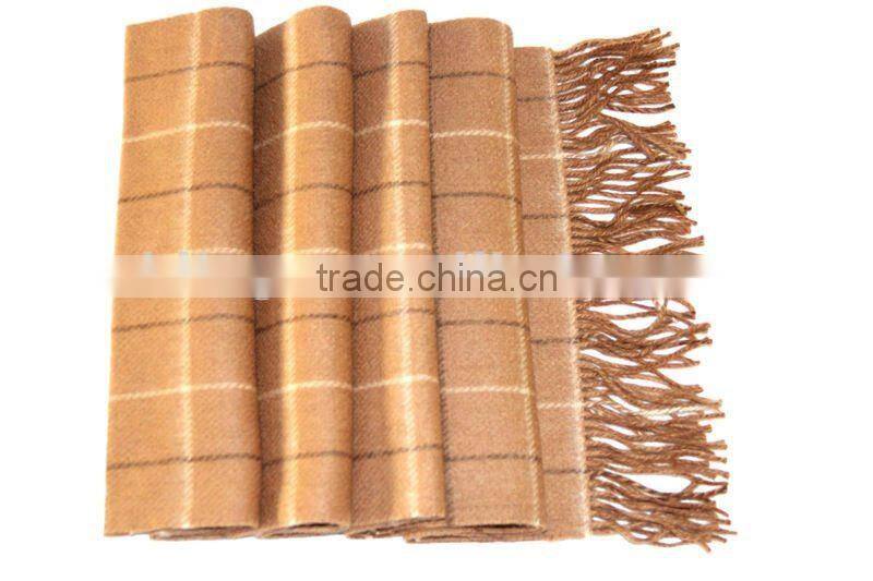 check woolen scarfs