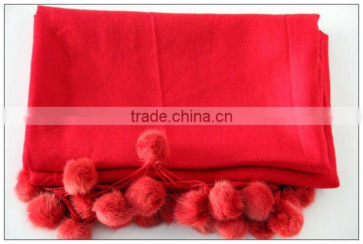 100% wool print scarf with jewllery