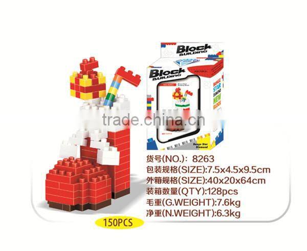 2015 Hot Sale Kids building blocks toys ,Building Blocks childrens Educational Toysplastic building blocks toys DIY toys.