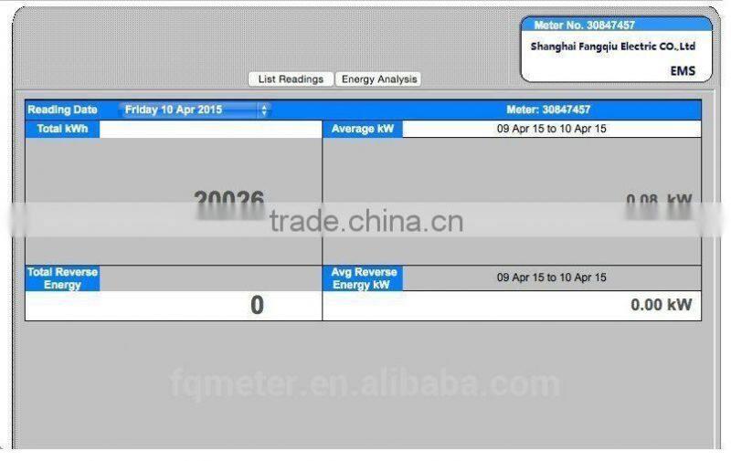 EM737 3*230/400V 1.5(6)A CT mid approved 3 phase 4 wire energy meter connection solar power meter