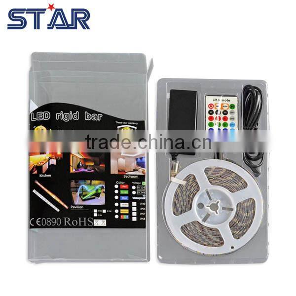 RGB Dream Color 72w 12v IP65 Waterproof SMD5050 Flexible LED Ribbon Light + RGB IR Remote controller + 12V Adapter + Accessories