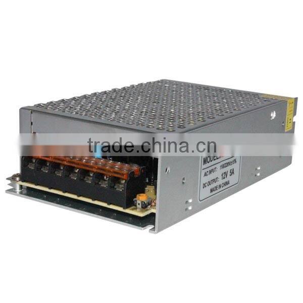 China factoryo supplier dc12v 60w power supply dc