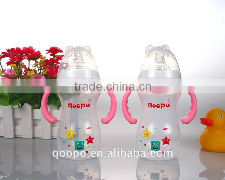 2015 Best Selling Eco Products Non-toxic Bpa Free Anti Fall Baby Feeding Bottle For Animals