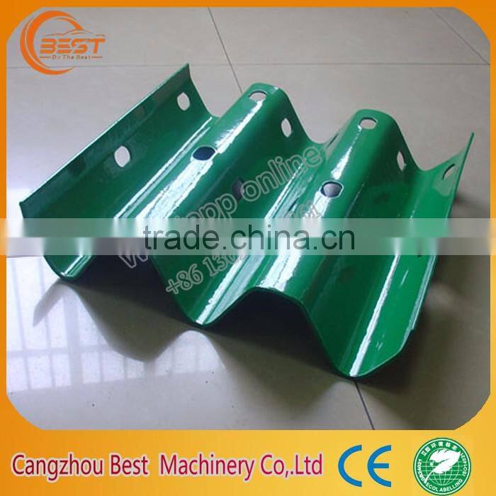 export standard quality freeway guardrail& highway crash barriers roll forming machine