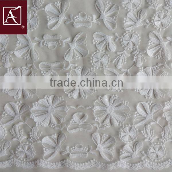 sequin net embroidery fabric