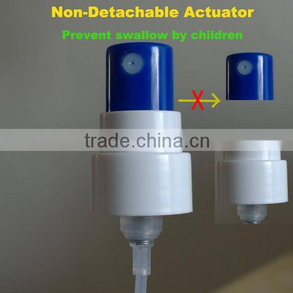 20ml Plastic HDPE Liquid Candy Spray Bottle in Food Safety with push on type