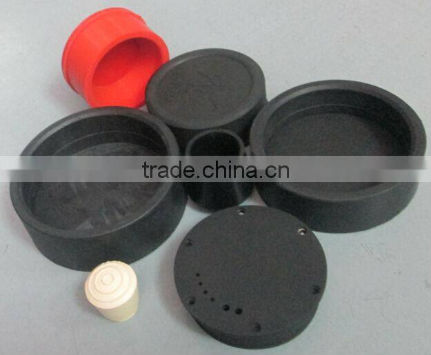 Custom Molded Oil Resistant NBR / High Temperature Viton / Food Grade Silicone / Weatherproof EPDM Rubber Part
