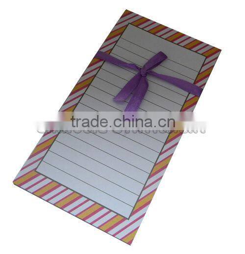 Customized logo design letter pad