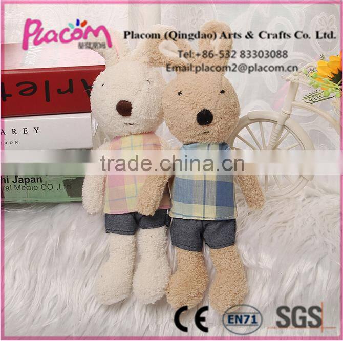 2016 Best selling High qualiyt Customize Kid toys and Gifts Wholesale Cheap Rabbit plush toy