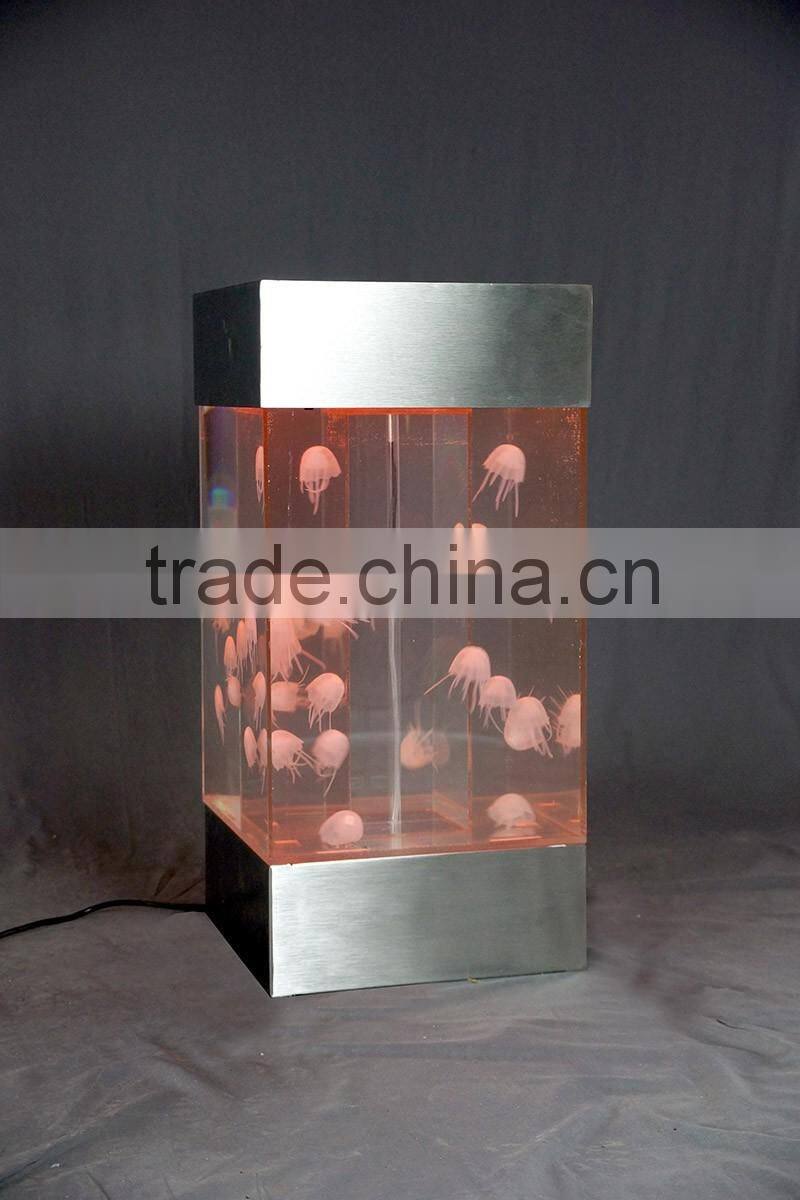 wonderfull Table top colorful Jellyfish tank. fish tank ,aquarium