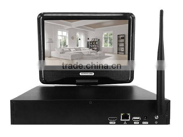 Wholesale network video recorders 4 channel cctv IP camera NVR Kit wifi Wireless Cameras