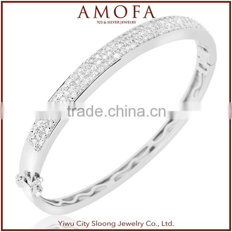 Quality-Assured AAA Zircon Decorated sexy bangle