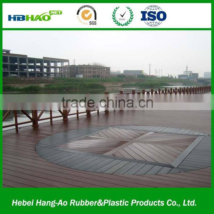 wood plastic composite stair flooring, free samples plastic composite hollow wpc decking