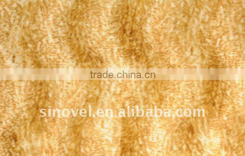 leopard print velvet fabric
