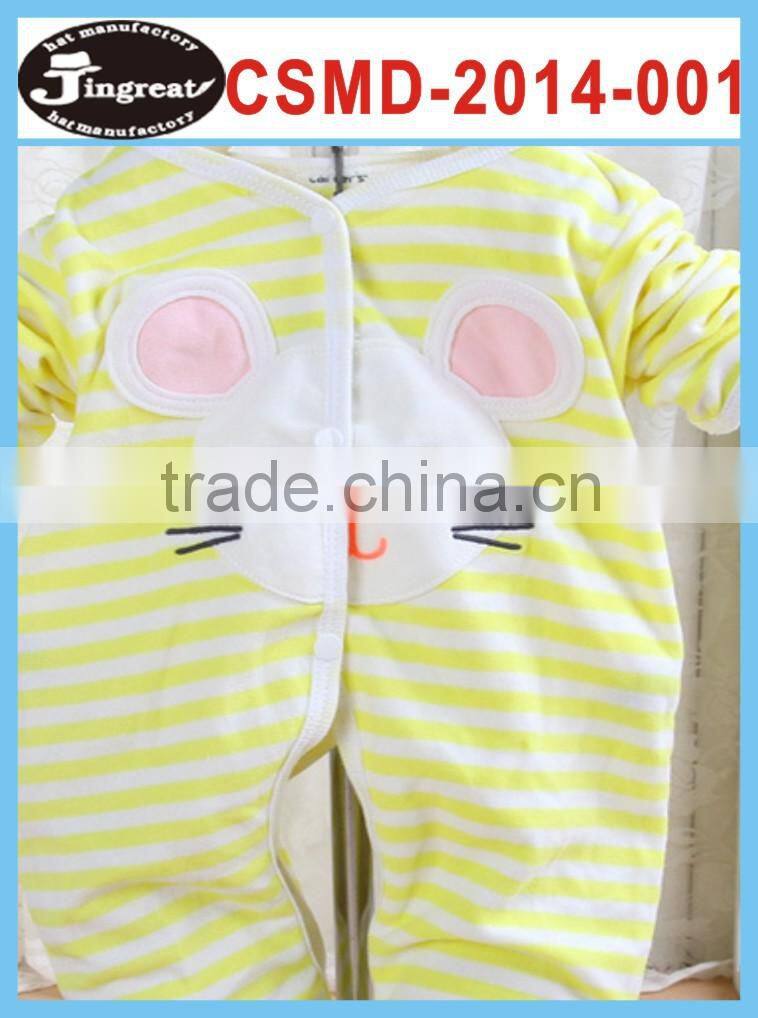 cotton plain baby lace rompers