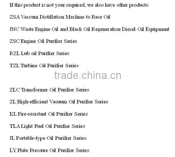 JL Portable-type Oil Purifier Series