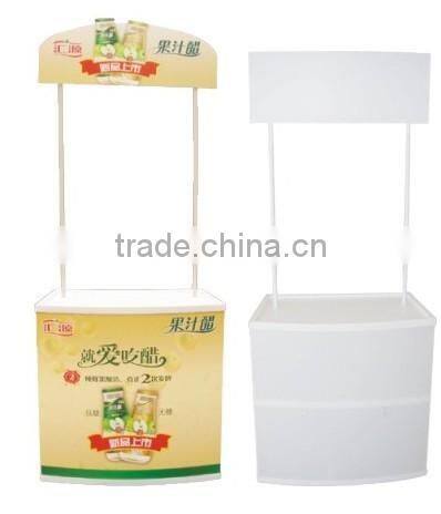 promotion booth sales promotion table plastic promotion desk