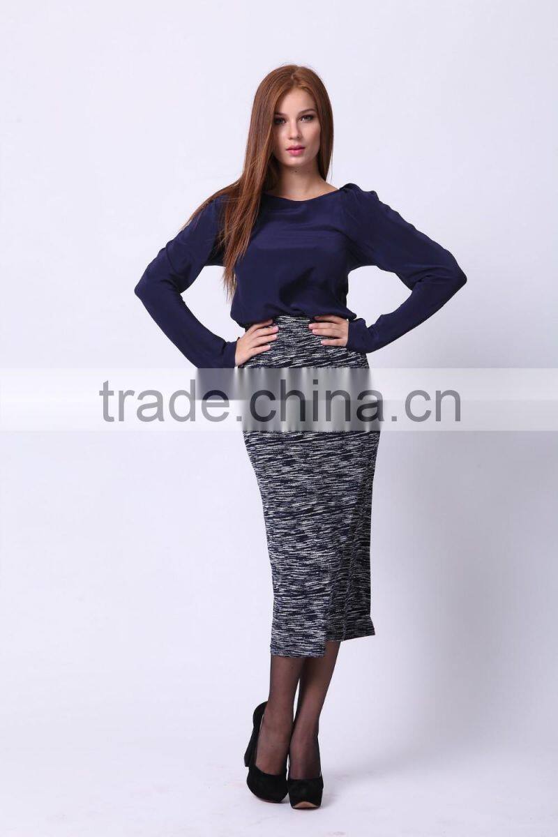 2016 PRETTY STEPS winter collections chiffon fabric type and blouses& top product type ladies blouse