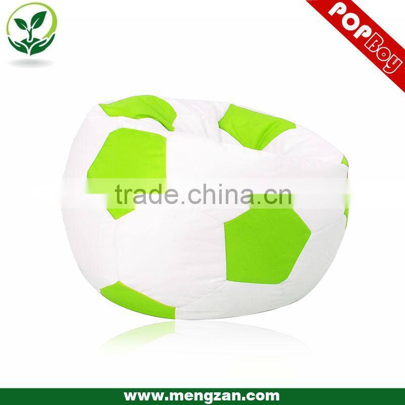 Foot-ball shaped bean bag sofa chair, casual indoor bean bag sofa lounger