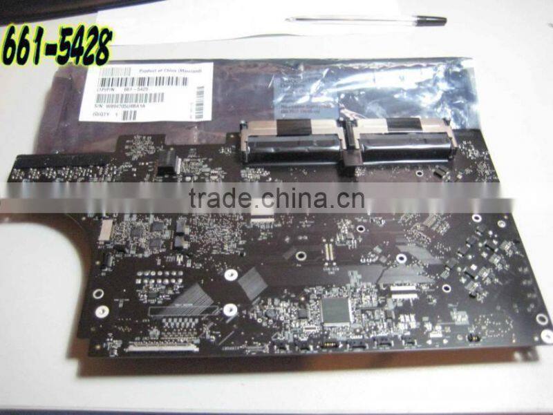 Free Shipping 661-5429 820-2733-A MB953LL Logic Board Laptop Motherboard for 27" A1312 SOCKET LGA1156