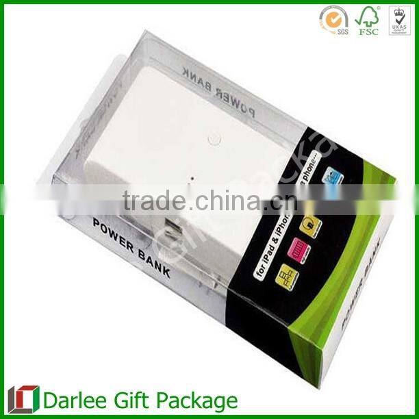electronic high quality recycled paper printing heardphone box