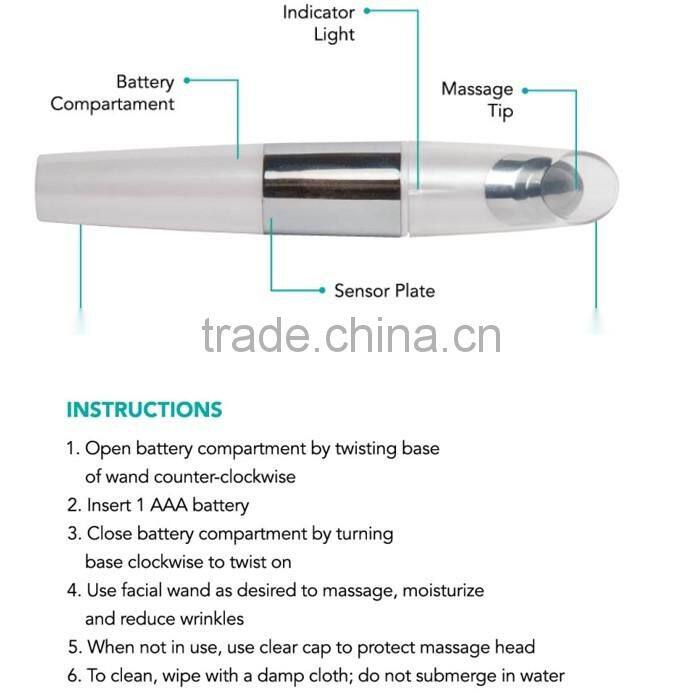 Handheld Iontophoresis portable beauty equipment