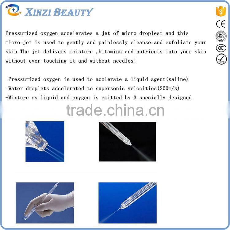 Beauty salon equipment oxygen jet peel spa machine oxygen facial machine