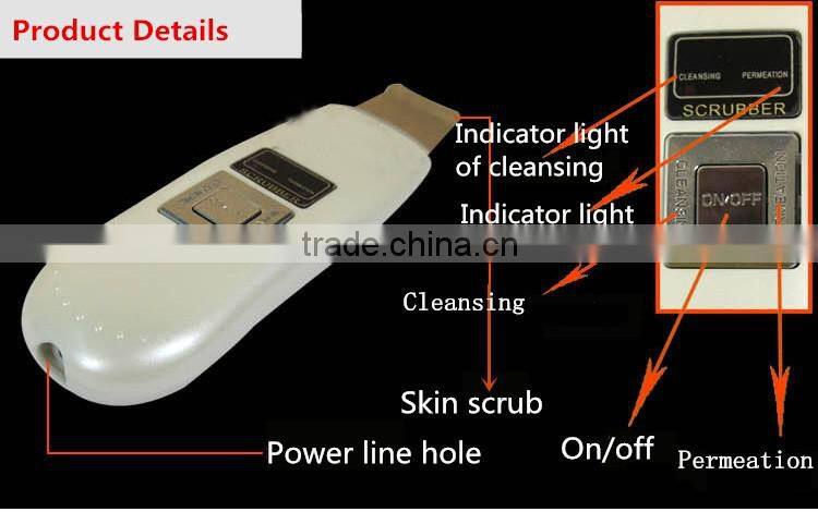 YALO Ultrasonic Skin Scrubber with CE