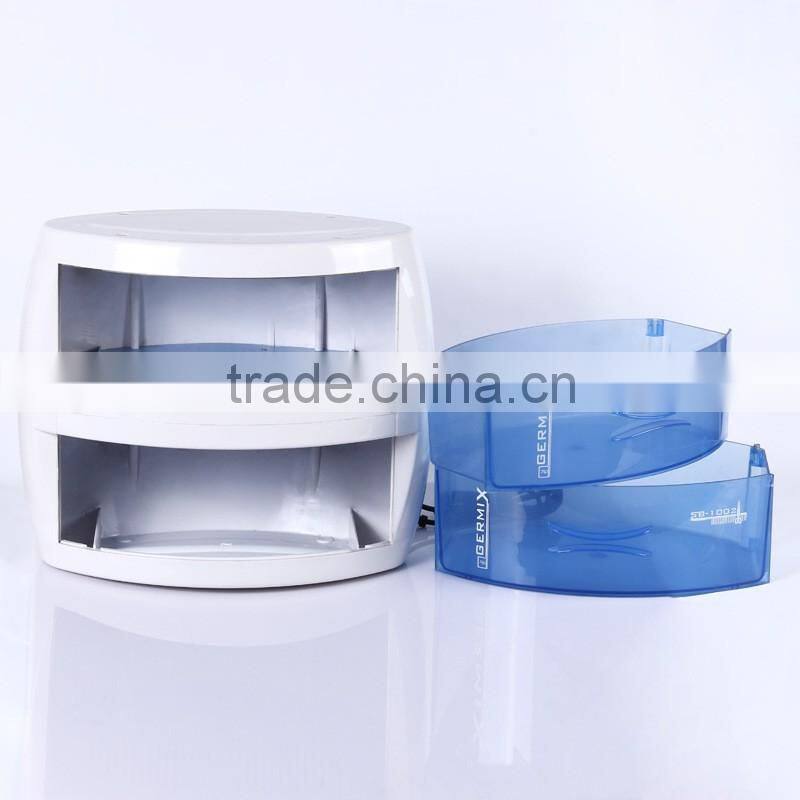 Double Layer Tools Sterilizer with UV lamp for hair salon use