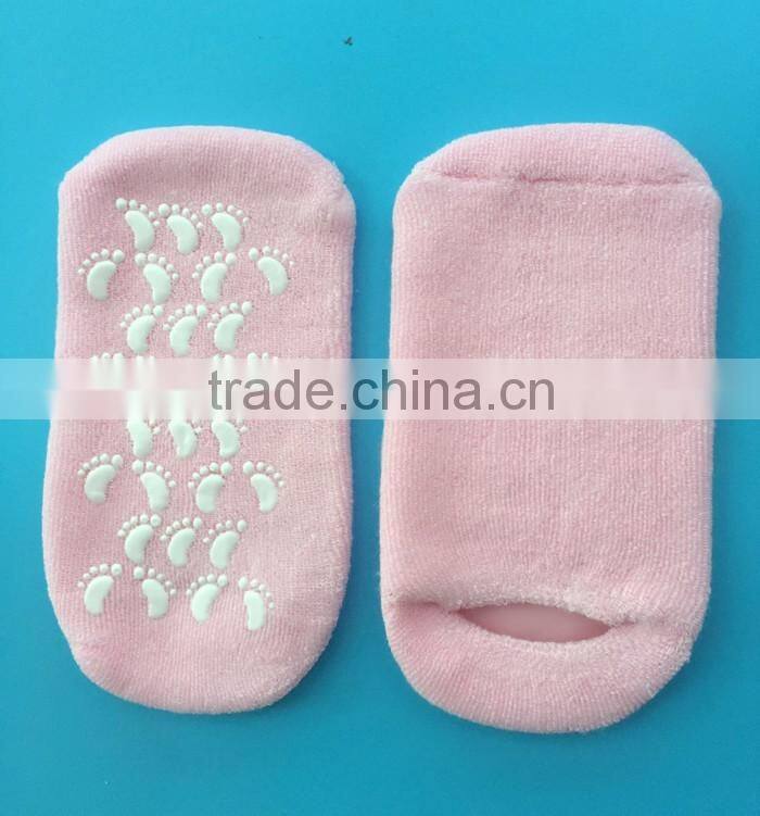 Best Selling Beauty Spa Exfoliating Moisturizing Gel Socks