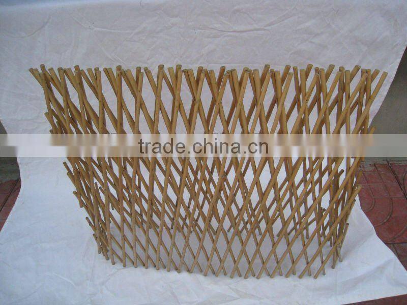 willow trellis/willow fence