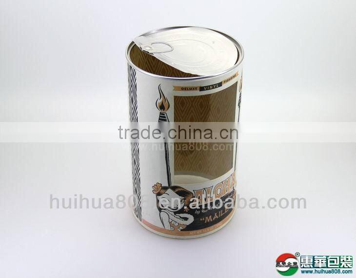 Round cardboard can