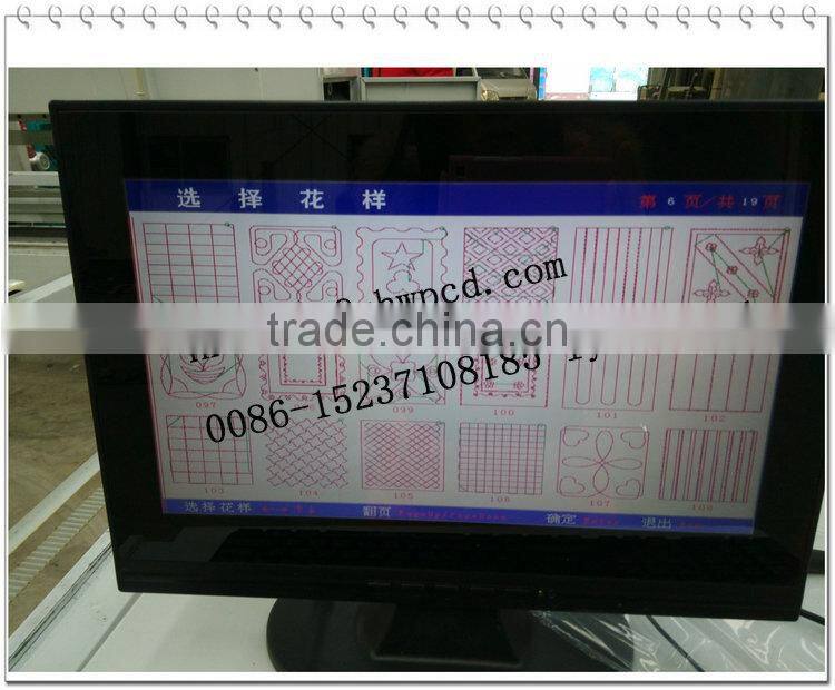 Secure payment computer single needle quilting machine hot sell quilt sewing machine