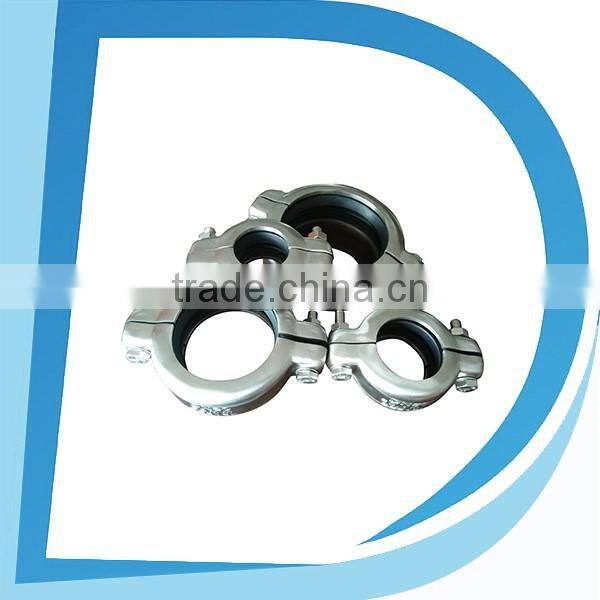 Duoling 1" DN25 33.4mm coupling rubber bushing for grooved pipe in industrial