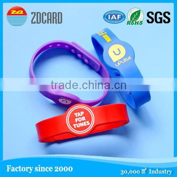 rfid silicone wristband