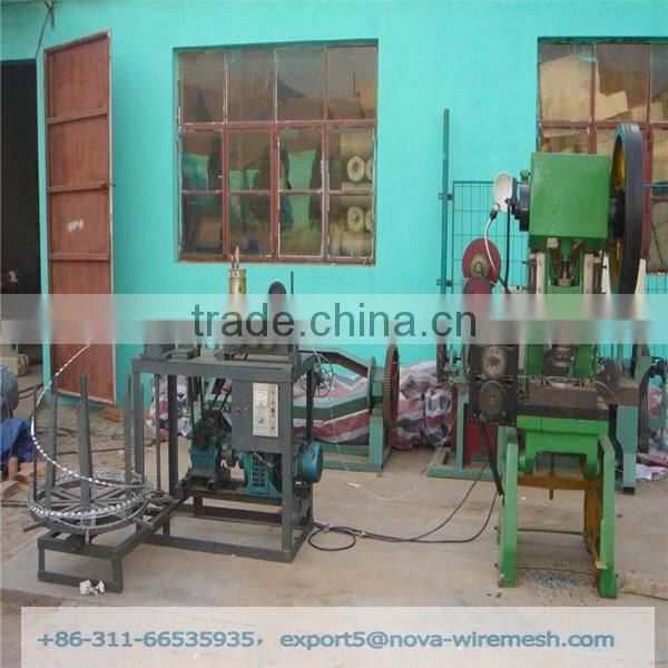 China Hot Sale Barbed Wire Making Machine
