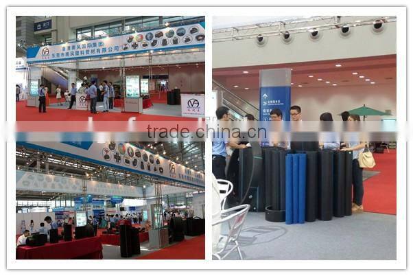 PE80/PE100 Polyethylene Pipe for Gas Supply black with yellow stripes