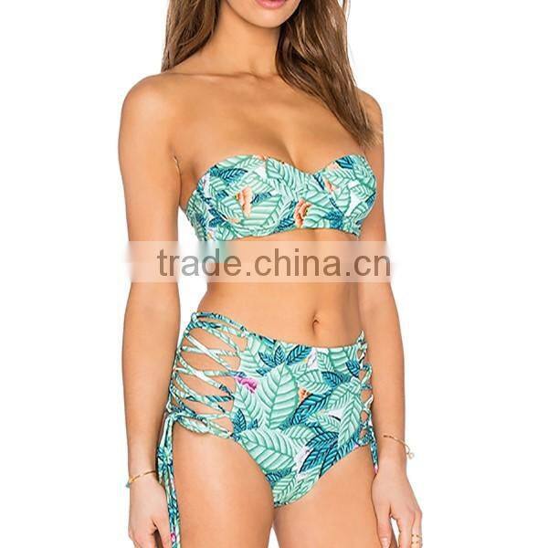 2016 nice design high waist swim wear