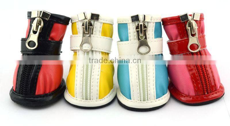 Popular pet footwear for pet with comfortable soft fabric ,custom logo accept.Welcome OEM