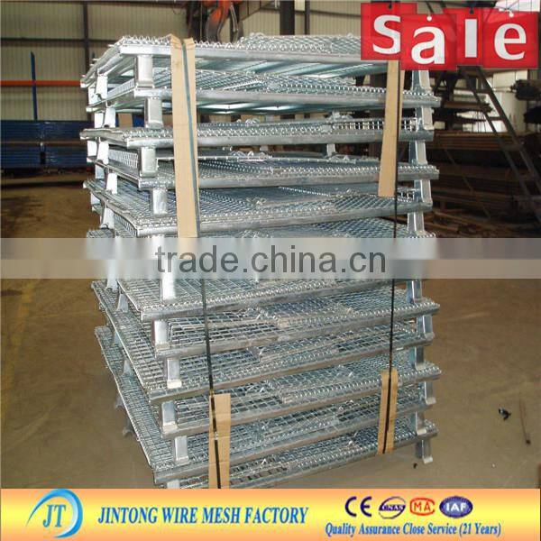 JT factory galvanized zinc coated wire container/storage basket