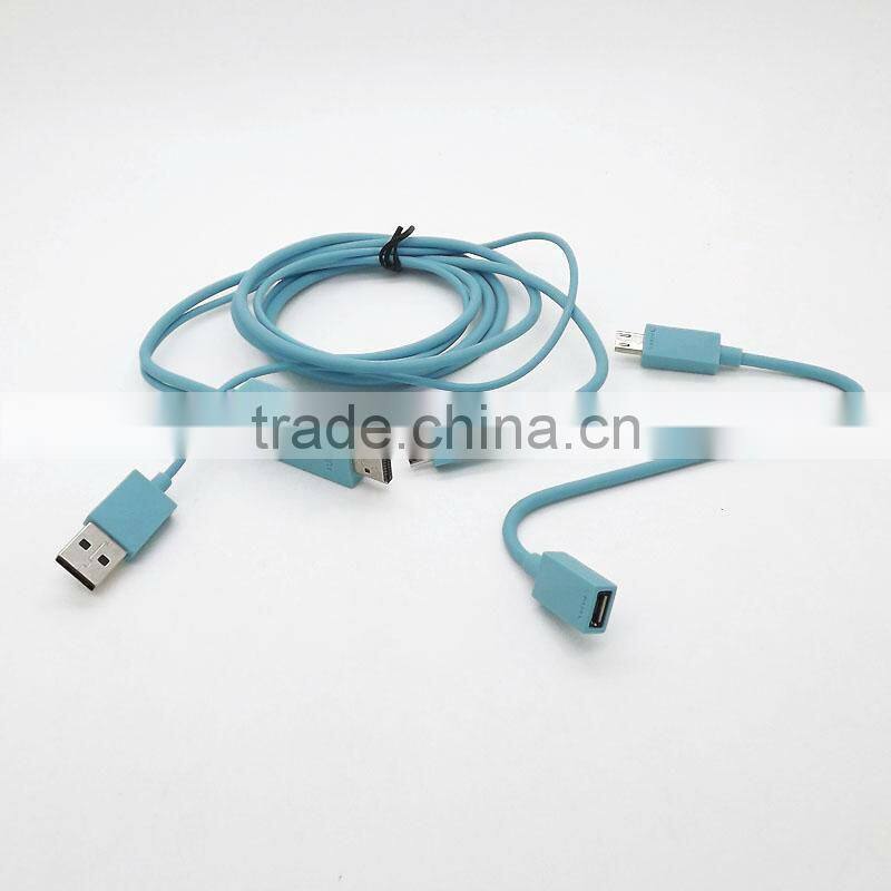 1.8m 1080P mini MHL Micro USB to HDMI HDTV rca ADAPTER CABLE LEAD FOR SAMSUNG GALAXY S2 i9200 N7100 N7000 S4 I9500 black